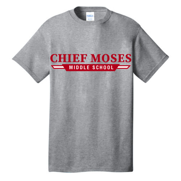 Middle School Tee - White or Gray Thumbnail